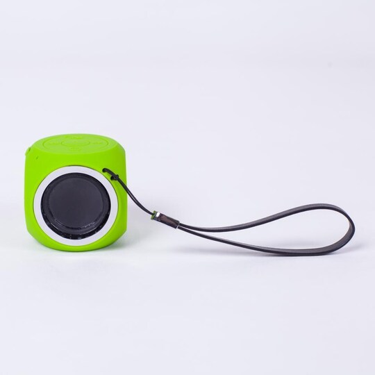 Bärbar Bluetooth-högtalare IPX7 vattentålig Grön - Elgiganten