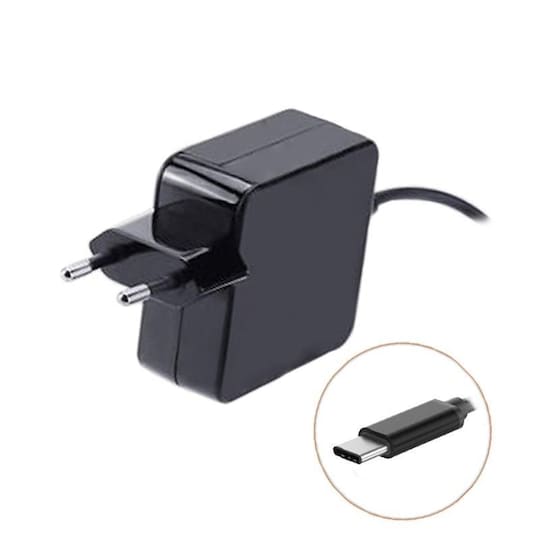 Strömadapter USB-C till Macbook Air, 45W, Svart - Elgiganten
