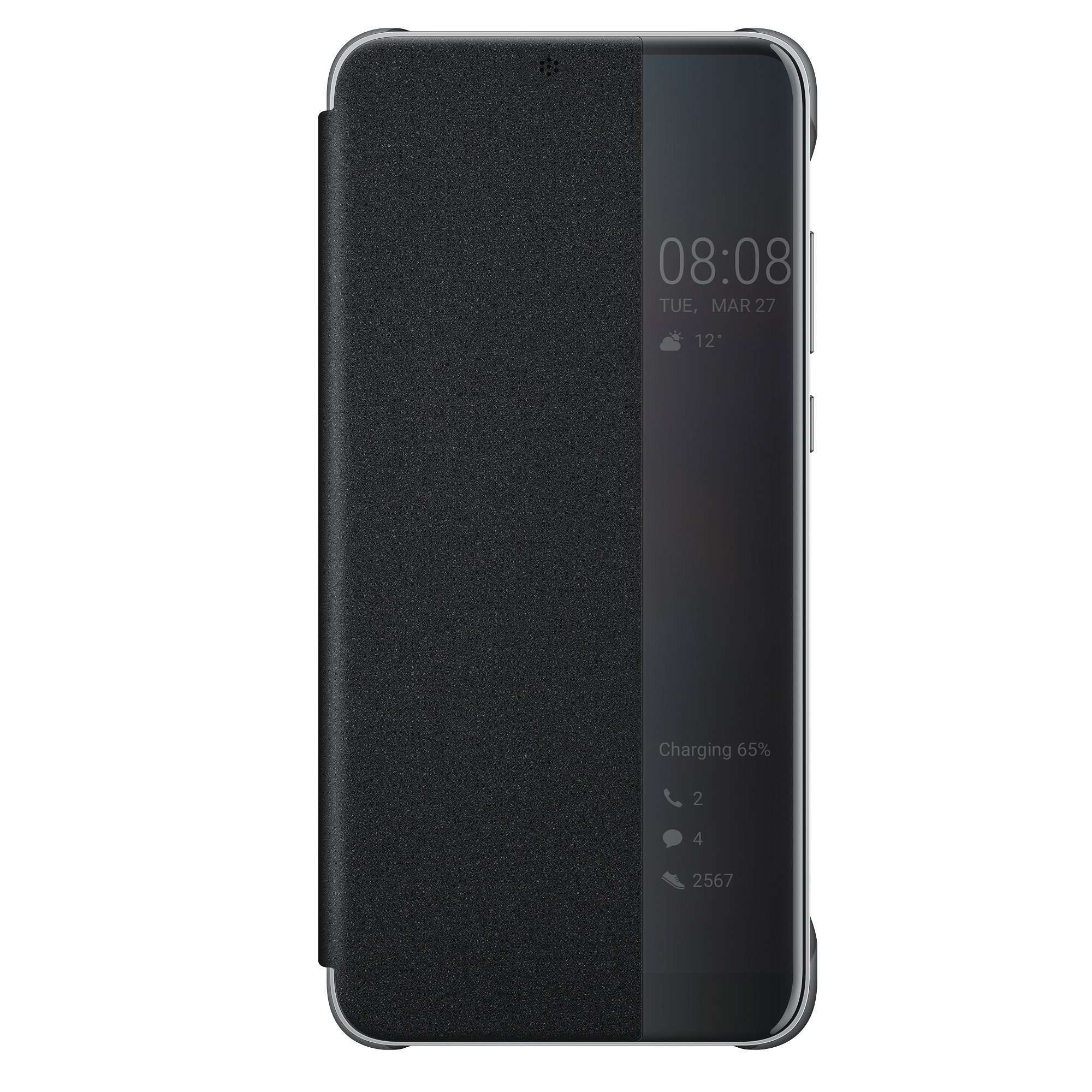 Huawei P20 Pro Smart View fodral (svart) - Elgiganten