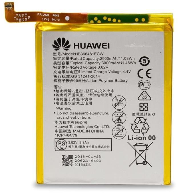 Batteri HB366481ECW för Huawei P9 Lite Dual SIM LTE, 3000mAh - Elgiganten