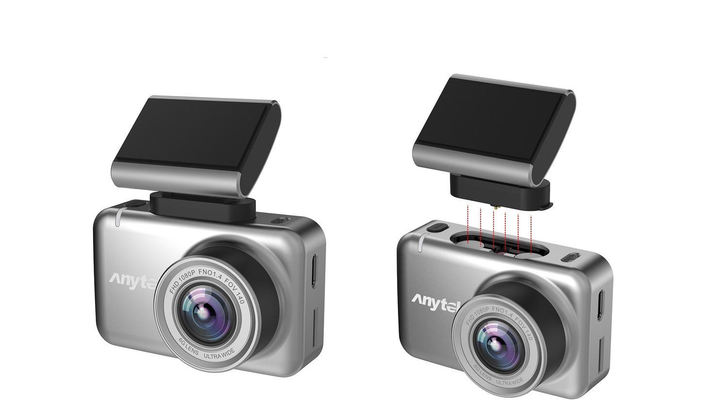 Dashcam 1080 HD, bilkamera med rörelsesensor - Grå - Elgiganten