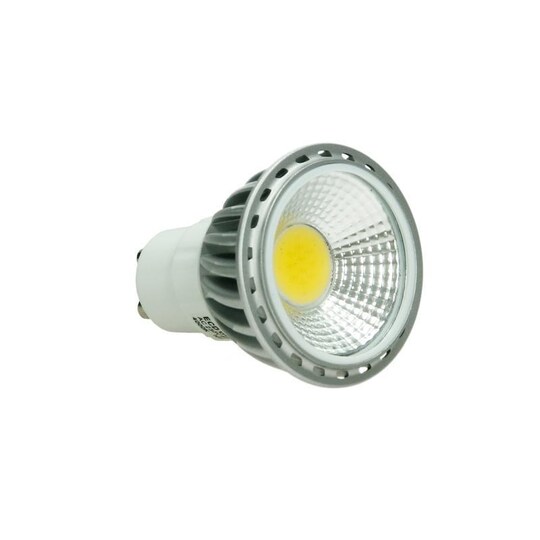 LED COB GU10 plats ljus glödlampan spotlight lampa 6W Dimbar Varmvit -  Elgiganten
