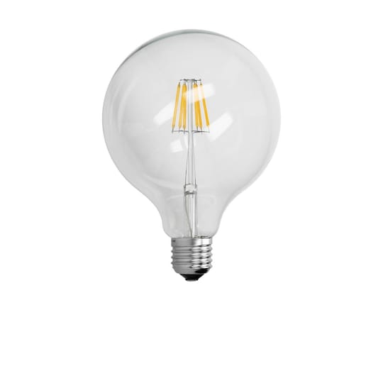 E27 LED-lampa glöd glödlampor glödlampa Vintage 125mm 6W varmvit -  Elgiganten