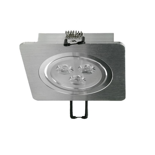 ECD Germany LED infällda spotlights spotlight taklampa lampa 3W Dimbar  svalna - Elgiganten