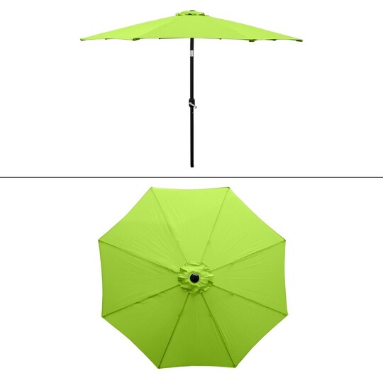 ECD Germany parasoll Ø 300 cm - UV-skydd - av polyester och aluminium - med  - Elgiganten