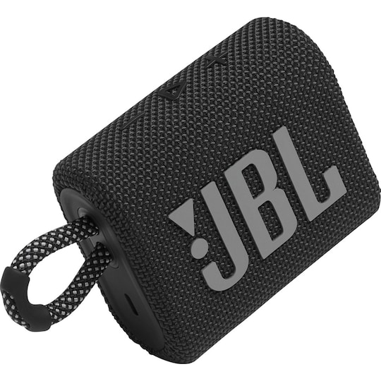 JBL GO 3 trådlös högtalare (svart) - Elgiganten