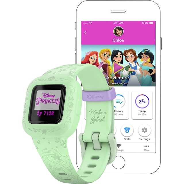 Garmin Vivofit Jr. 3 activity tracker (Disney, The Little Mermaid)