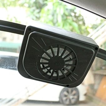 Solcellsdriven bilfläkt för fönstret - Håll bilen sval - Elgiganten
