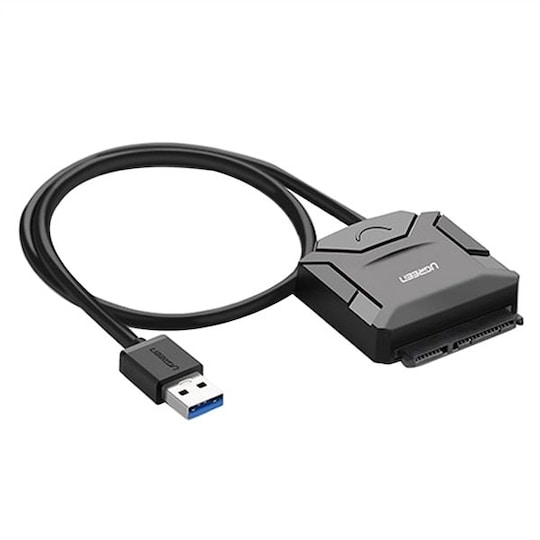 Adapter omvandlare USB 3.0 tillSATA Adapter 2.5 / 3.5"" hårddisk -  Elgiganten