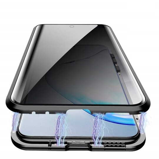 Samsung Galaxy Note 10 Pro/Plus skal med skärmskydd Svart - Elgiganten