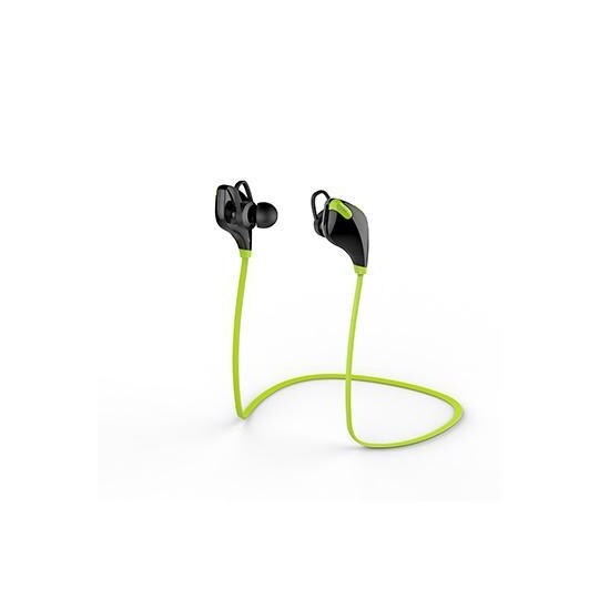 Träningshörlurar Bluetooth in-ear svart/grön - Elgiganten