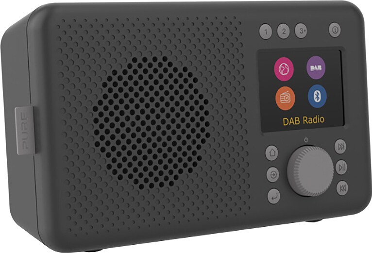 Pure Elan Connect DAB+/FM-radio (svart) - Elgiganten