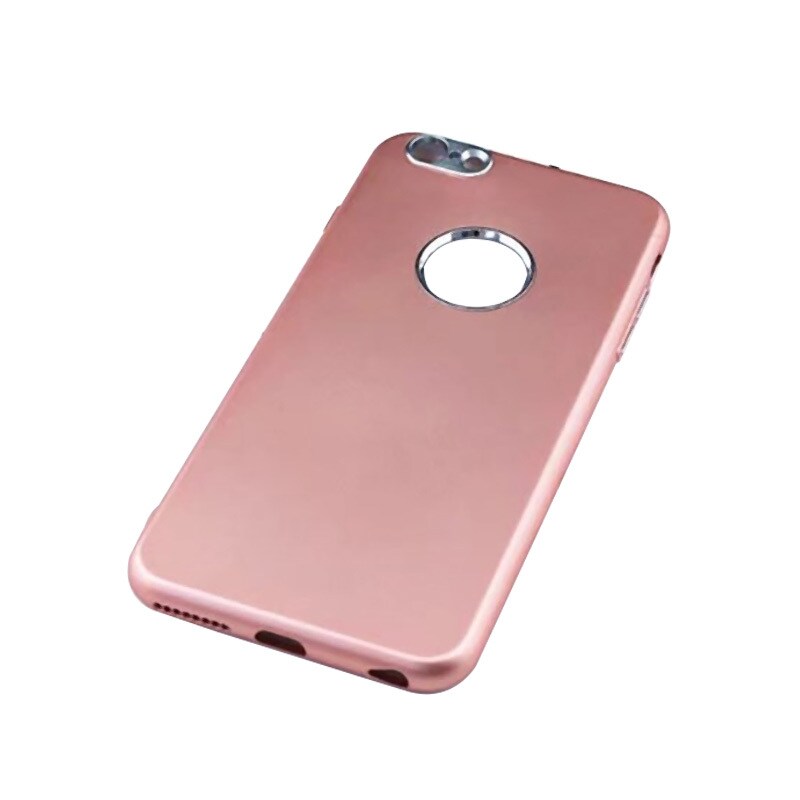 iPhone 7/8 | TPU-Skal Metallknappar - Rosa - Elgiganten
