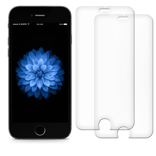 2-PACK SKALO iPhone 6/6S Plus Skärmskydd i Härdat glas - Elgiganten