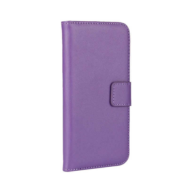 Plånboksfodral Äkta Skinn Samsung Note 9 - Lila - Skal och Fodral -  Elgiganten
