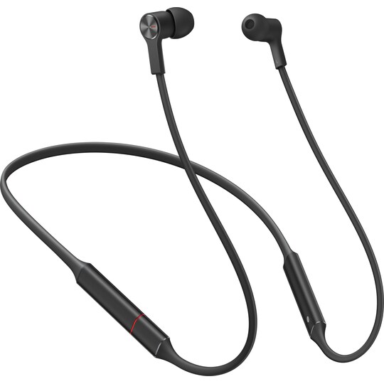 Huawei FreeLace trådlösa in-ear hörlurar (grafitsvart) - Elgiganten