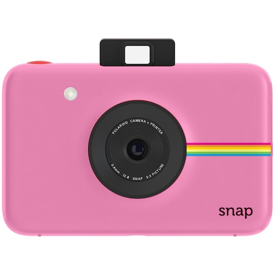 Polaroid Snap Kompaktkamera (rosa) - Elgiganten