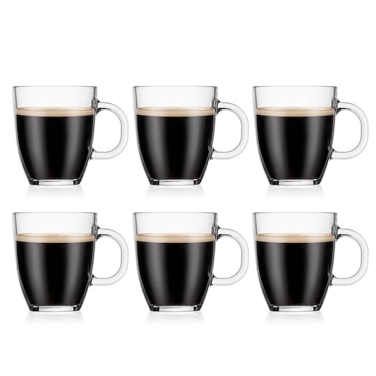 6 st kaffemuggar Bodum BISTRO - Elgiganten