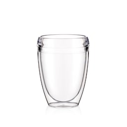 2 st dubbelväggiga tumblerglas Bodum PAVINA OUTDOOR