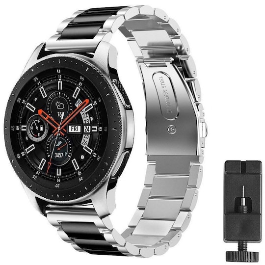 Armband rostfritt stål Samsung Galaxy Watch 46mm - Sv/Silver - Elgiganten