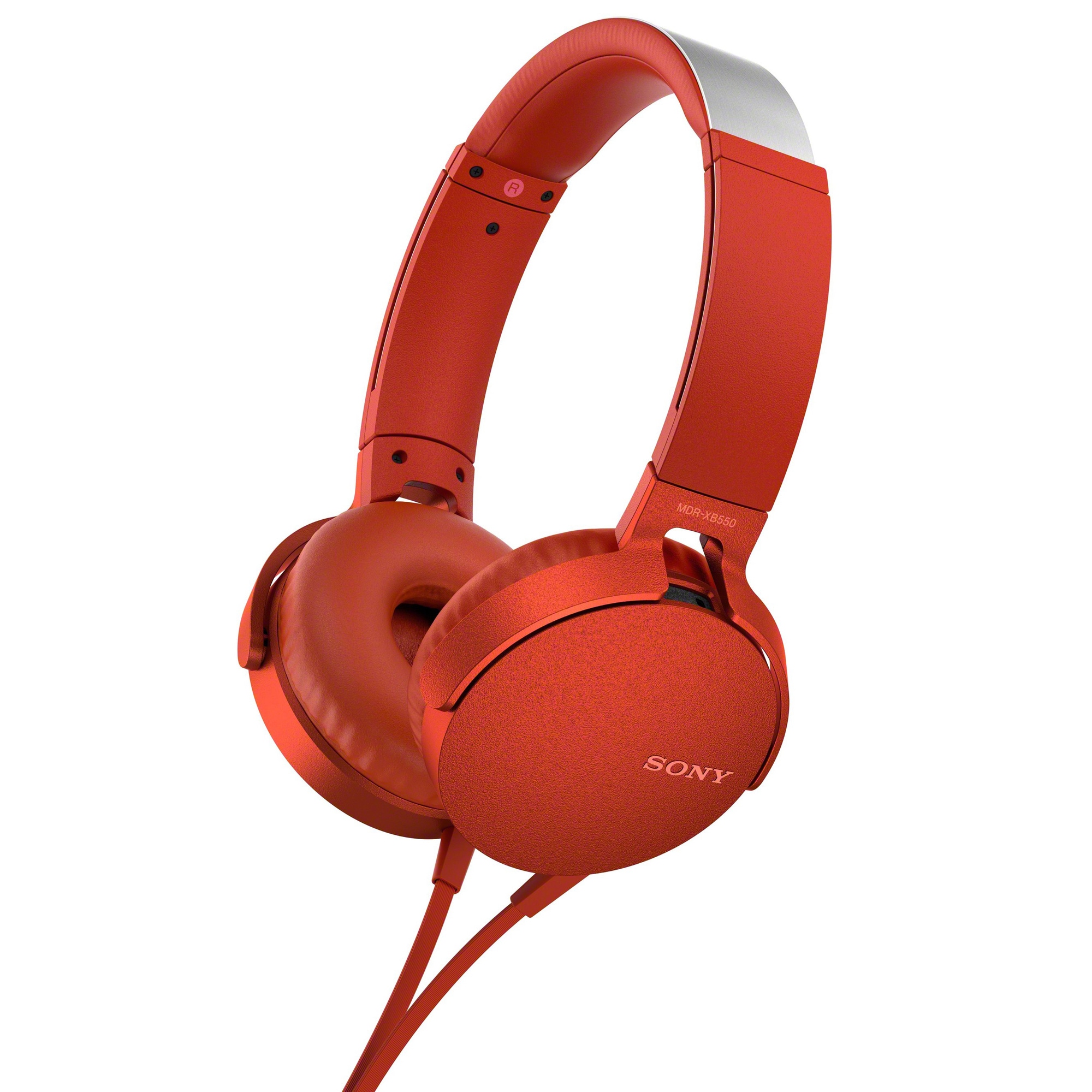 Sony Hörlurar On Ear Mdr Xb550 Röd Elgiganten Elgiganten 9767