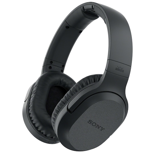 Sony trådlösa around-ear hörlurar MDR-RF895RK (svart) - Elgiganten