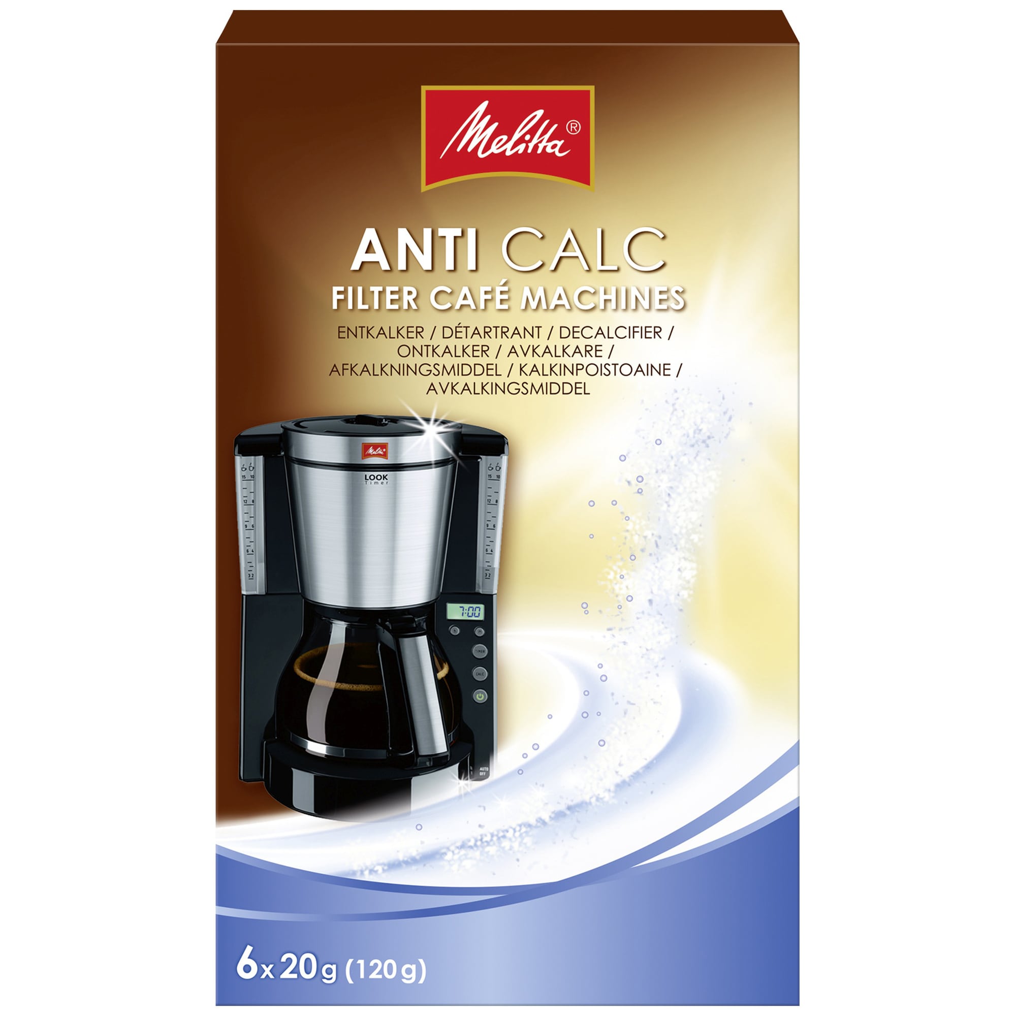 Melitta pulver avkalkningsmedel 96255 - Kaffefilter, avkalkning ...