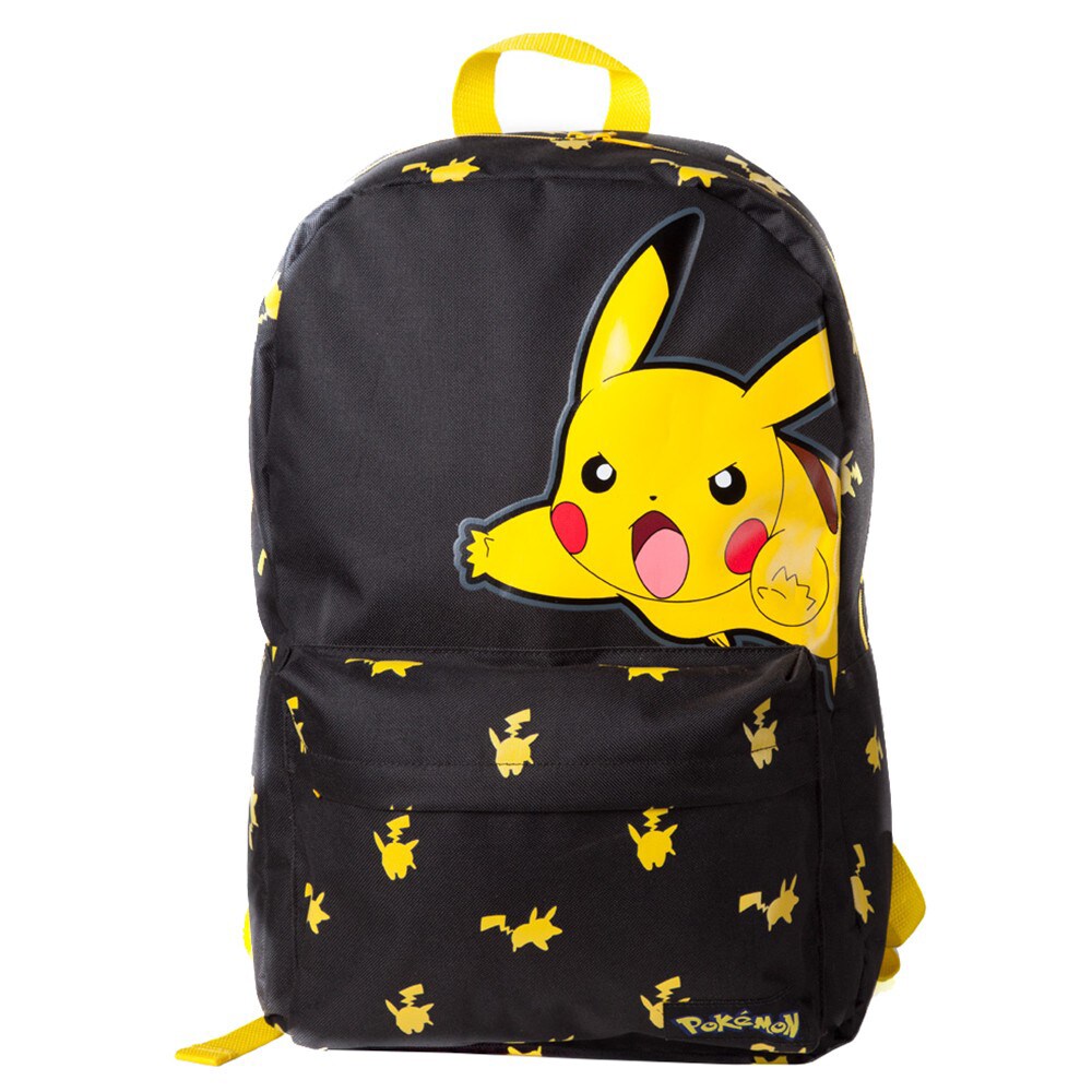 Pokemon stor Pikachu ryggsäck (svart) - Elgiganten