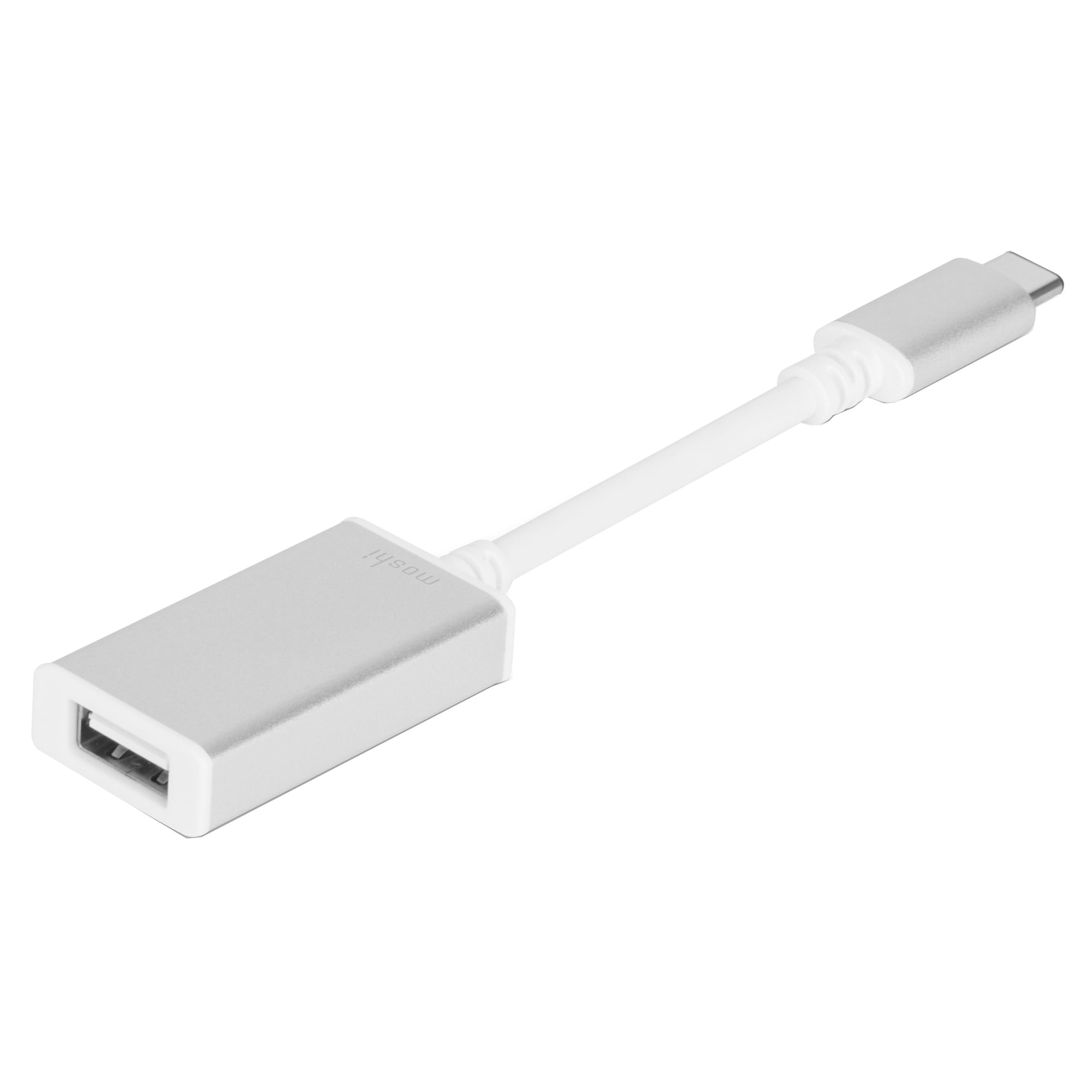Moshi USB-C till USB-adapter (silver) - Kablar & anslutning ...