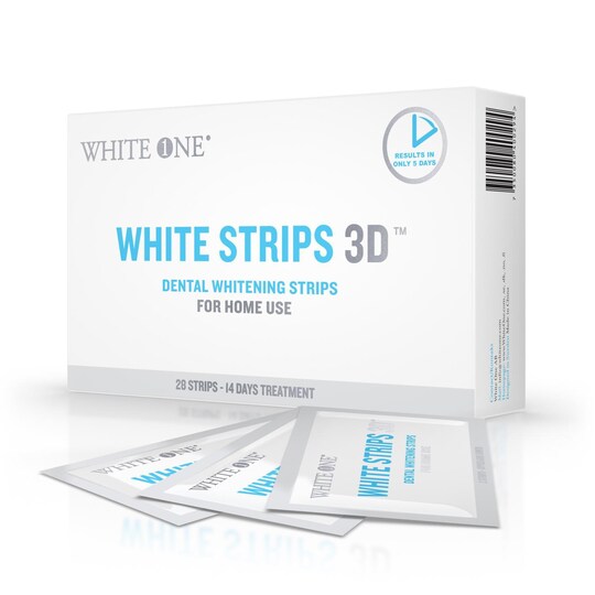 White Strips 3D - Tandblekningsstrips - Elgiganten