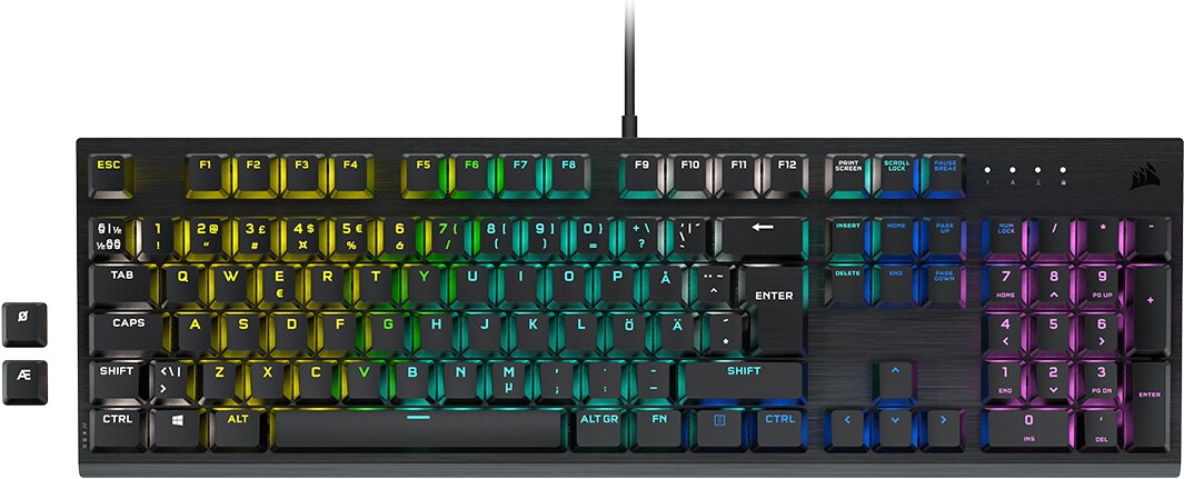 Corsair K60 RGB PRO tangentbord för gaming - Elgiganten