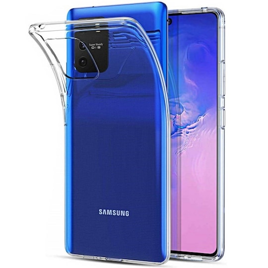 Silikon skal transparent Samsung Galaxy S10 Lite (SM-G770F) - Elgiganten
