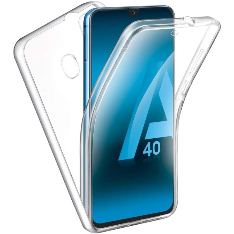 360° heltäckande silikon skal Samsung Galaxy A40 (SM-A405F) - Skal och  Fodral - Elgiganten