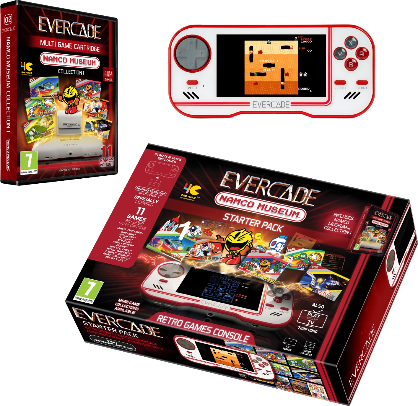 Evercade Premium Pack spelkonsol - Elgiganten