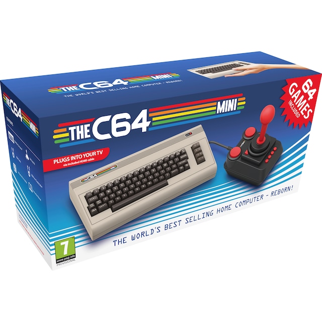 Commodore C64 Mini V2 spelkonsol