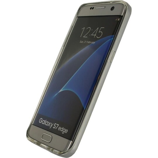 Mobilize Gelly+ Fodral Samsung Galaxy S7 Edge Silver - Elgiganten