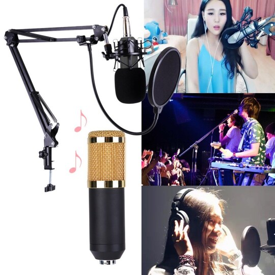 Studio Live Streaming Broadcasting Inspelning Mikrofon Youtube - Elgiganten