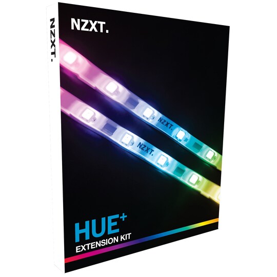 NZXT HUE+ belysning till dator - extra LED-remsor - Elgiganten