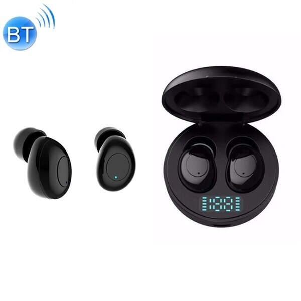 J1 Trådlåsa Bluetooth V5.0 Hörlurar med LED Laddningsbox - Elgiganten