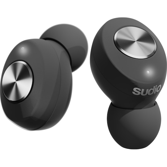 Sudio Tolv true wireless in-ear headphones (svart) - Elgiganten