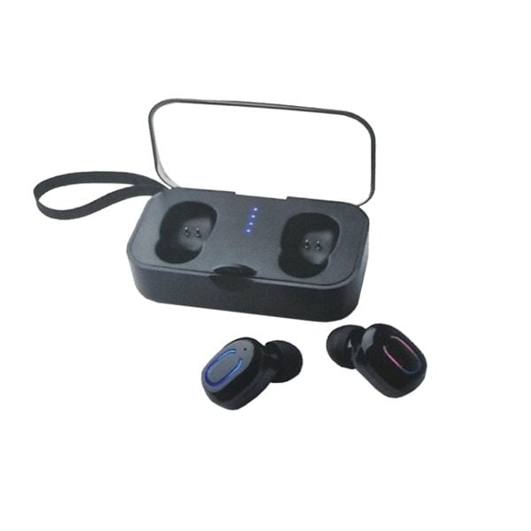 Mini Bluetooth hörlurar med laddningsfodral - Elgiganten