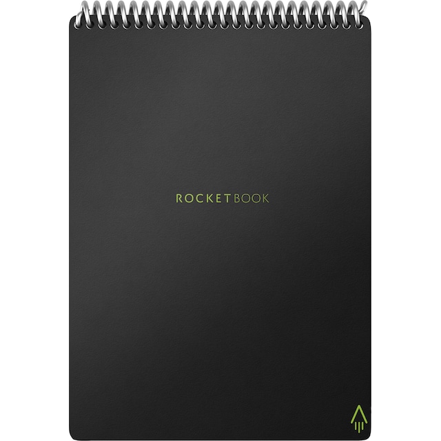 Rocketbook Flip Executive digitalt anteckningsblock A5 (infinity black)