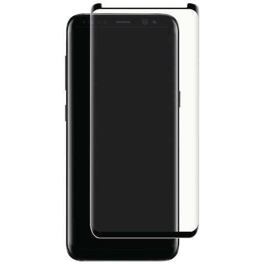 Panzer Samsung Galaxy S9 Plus skärmskydd (svart) - Elgiganten