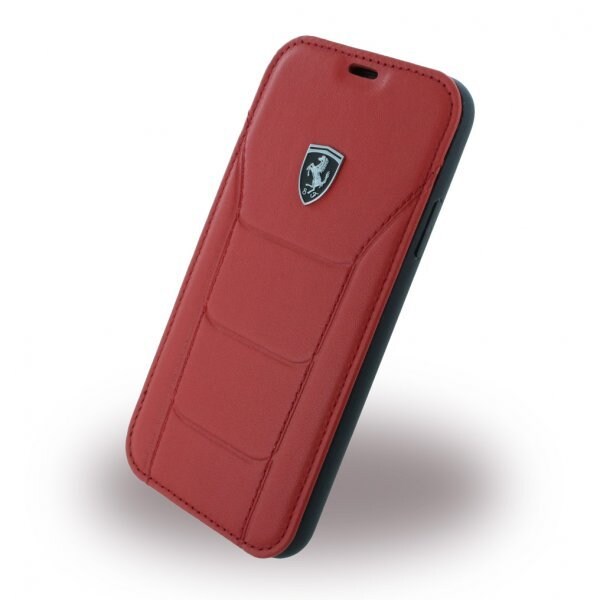 Ferrari 488 Heritage Fodral till iPhone X/Xs Äkta läder Kortfack Röd -  Elgiganten