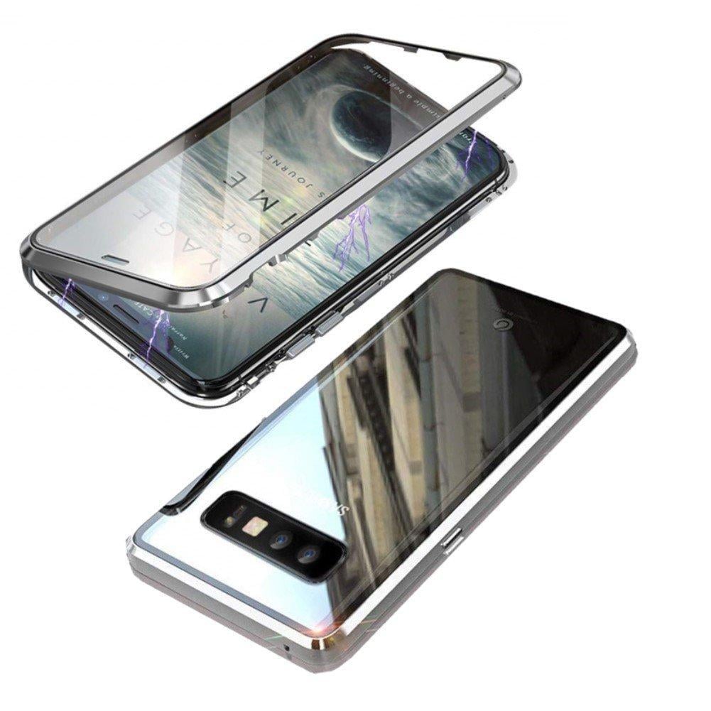 Samsung Galaxy S10 skal med skärmskydd Silver - Skal och Fodral - Elgiganten