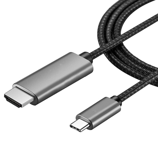 USB-C till HDMI kabel 4K - 2 meter - Elgiganten