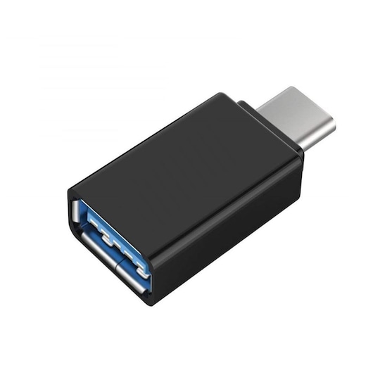 INF Supersnabb adapter USB-C till USB 3.0 Svart - Elgiganten