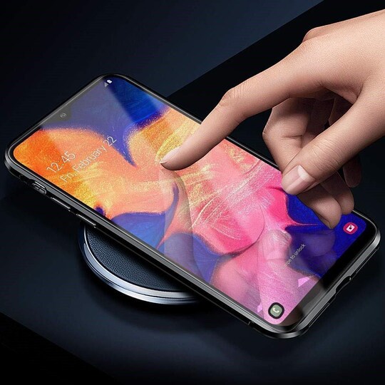 Samsung Galaxy A10 skal med skärmskydd Svart - Elgiganten