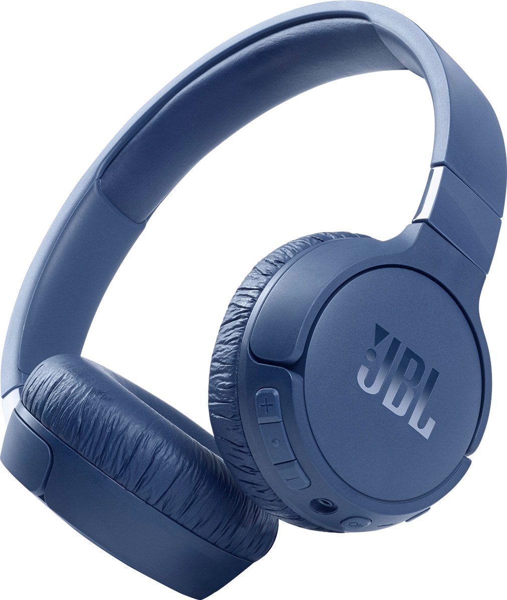 JBL Tune 660NC trådlösa on-ear hörlurar (blå) - Hörlurar - Elgiganten