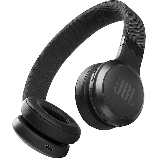 JBL LIVE 460NC trådlösa on-ear hörlurar (svart) - Elgiganten